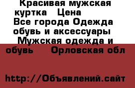 Красивая мужская куртка › Цена ­ 3 500 - Все города Одежда, обувь и аксессуары » Мужская одежда и обувь   . Орловская обл.